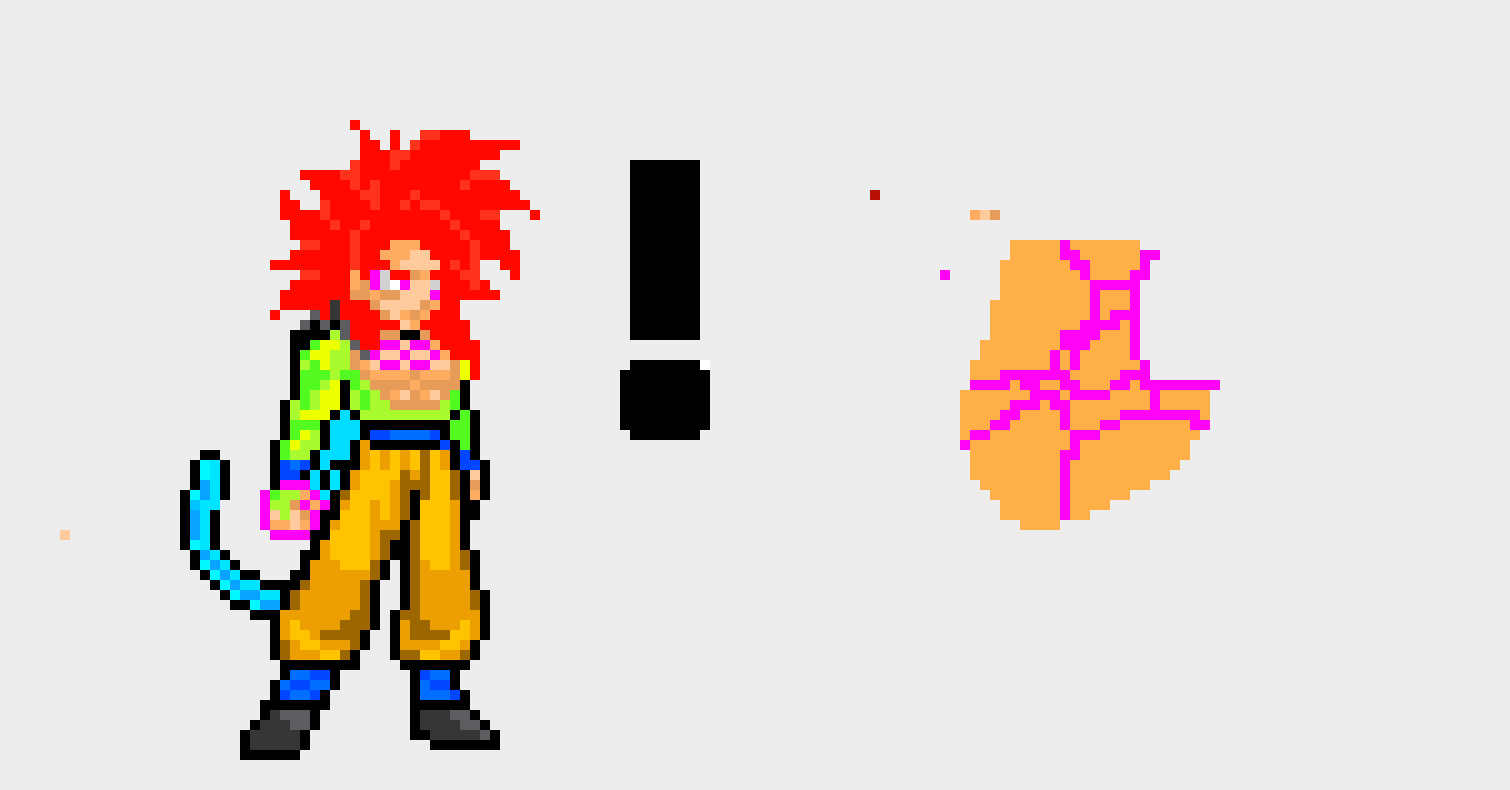 [993fcc] Super Saiyan Infinity Goku Physic Mode