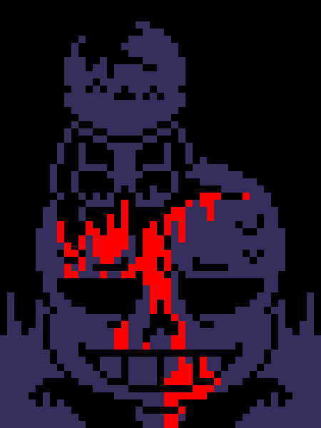 [7ce906] *(They both just vibe.) -HorrorTale Sans