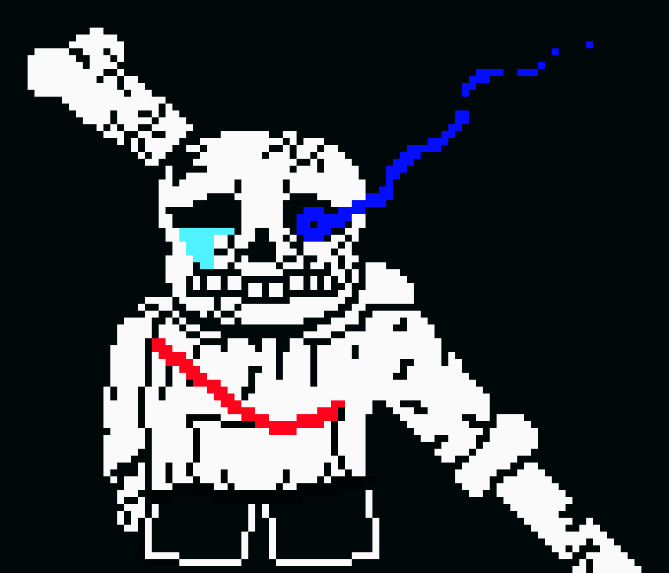 [a53442] *Blue is close to dusting, and you can tell*