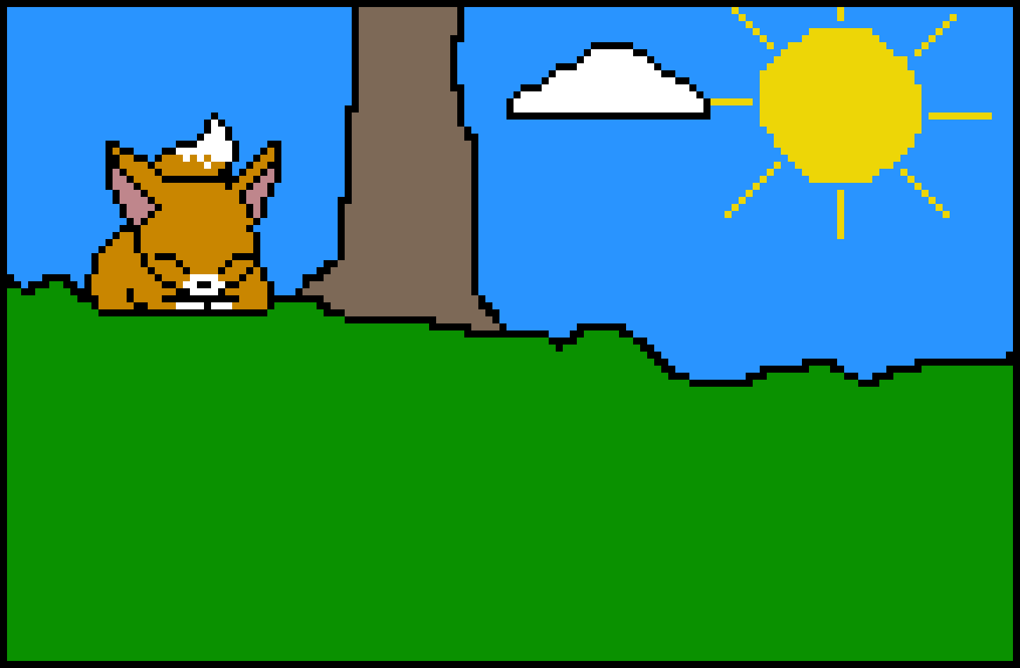 [9664c4] The Fox By The Tree