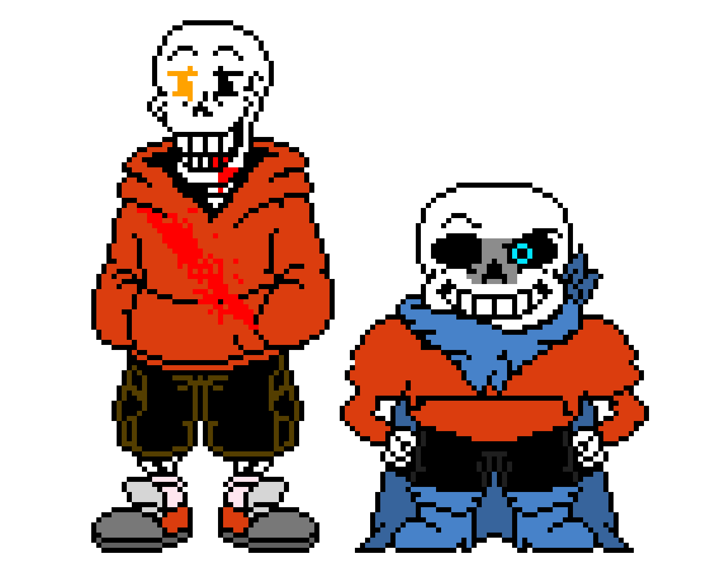 [3fed95] Underswap Sans and Papyrus