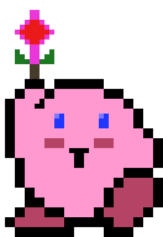 [9664c4] Kirby (8-Bit) Sprite
