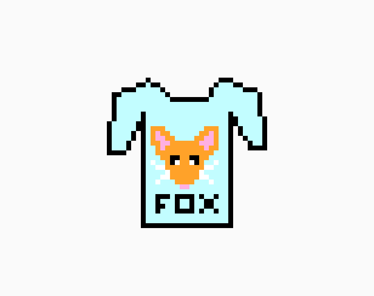 [9664c4] Fox Tshirt