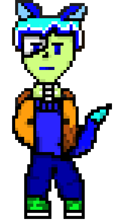 [04f305] -the giant would stomp on me and id catch him and slam him down-