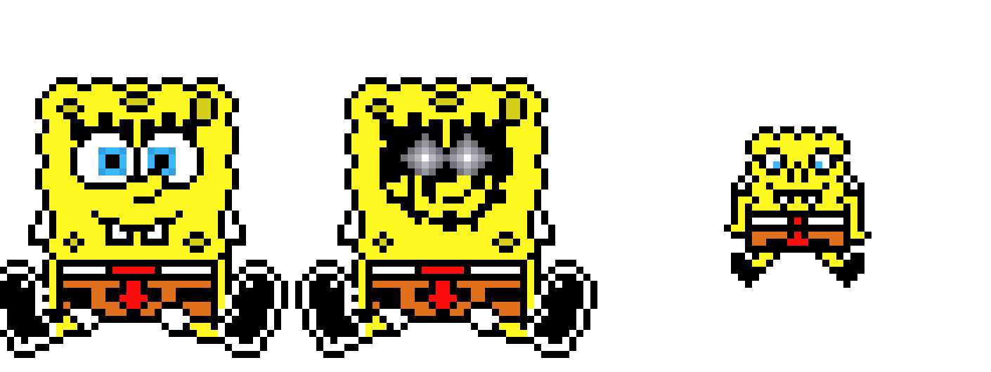 [814495] Toontale Spongebob battle sprites 2.0