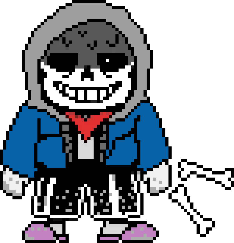 [7cd175] Dust sans (Snowdin)