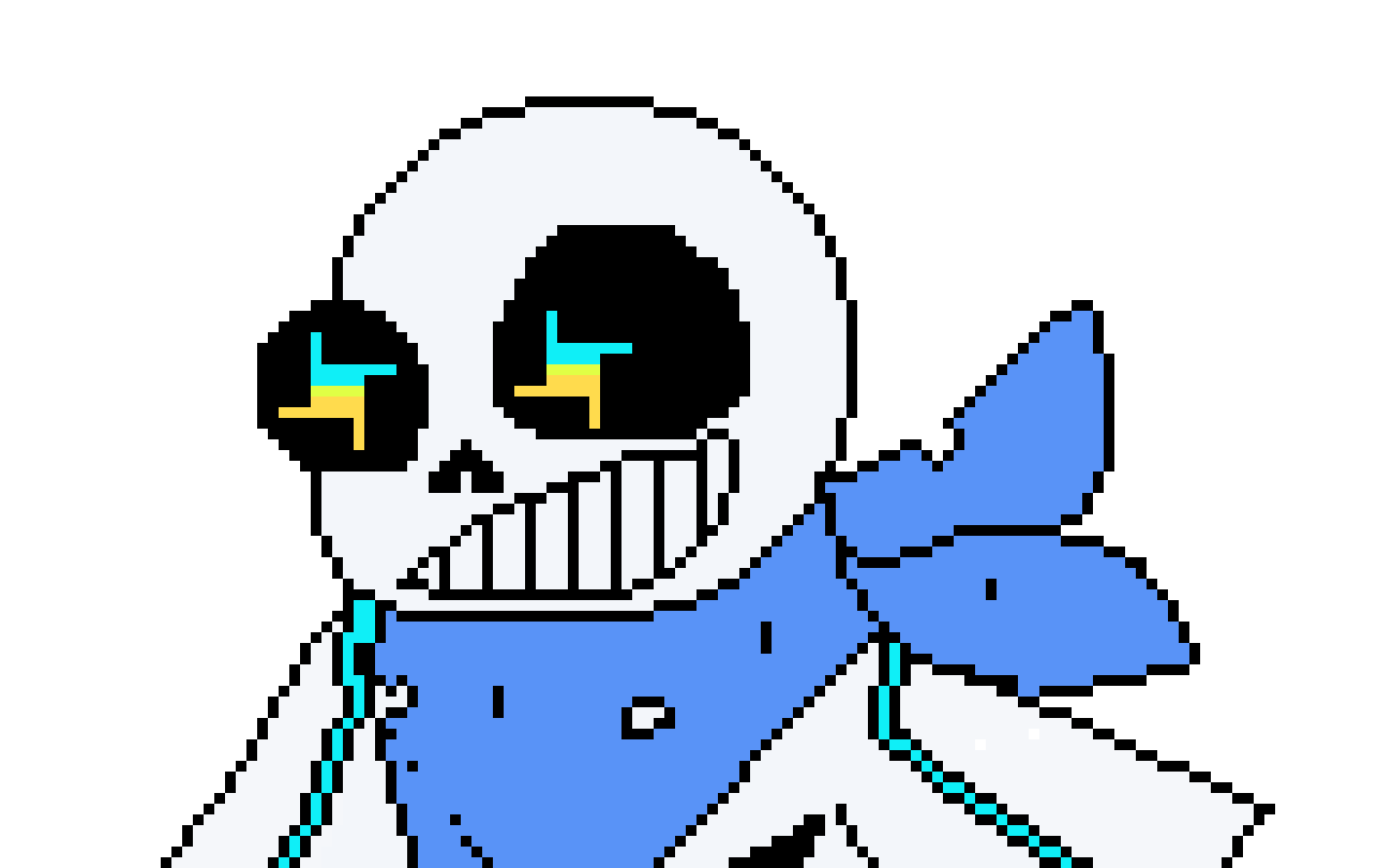 [b9de0d] ok now the muffins are done! -he gives a strawberry muffing to finny- - sans (underswap)