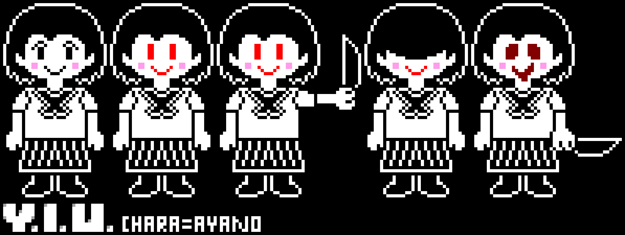 [9664c4] Your Indie Underground (My AU) Chara = Ayano/Yandere Chan Battle Pt.1