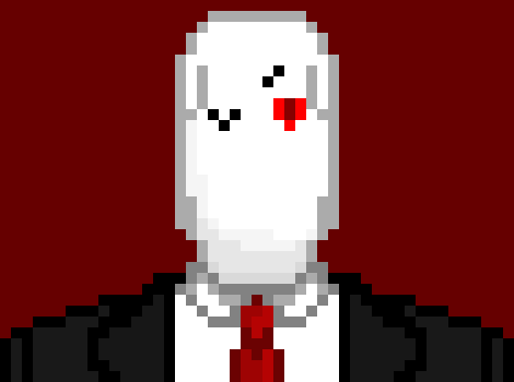 [7398c2] Agh! *Hurts*  :Slenderman