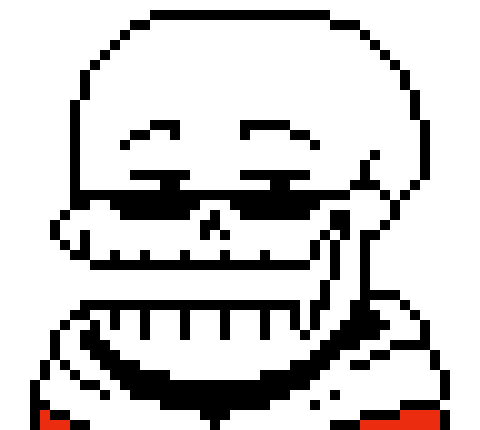 [ad245b] Oh yeah and nice underfell sans sprite you got there Warsriel. I found it on deviantart when i saw 1 of your comments on a P0ngy sprite, tho i would wish if it was more "c a n o n" but whateva it's fine.