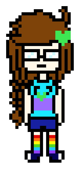 [9664c4] Undertale Sprite- Green Soul- Color