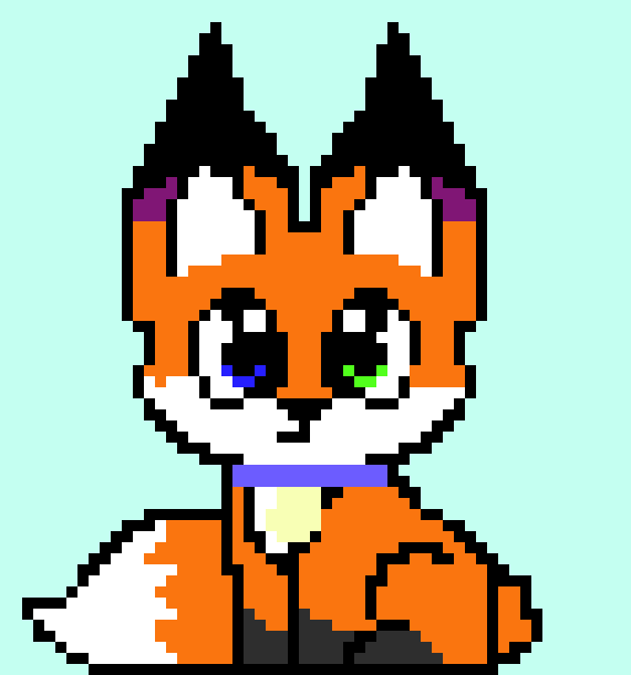 [2aa6a4] *le smells fish* -Foxlya/Foxy