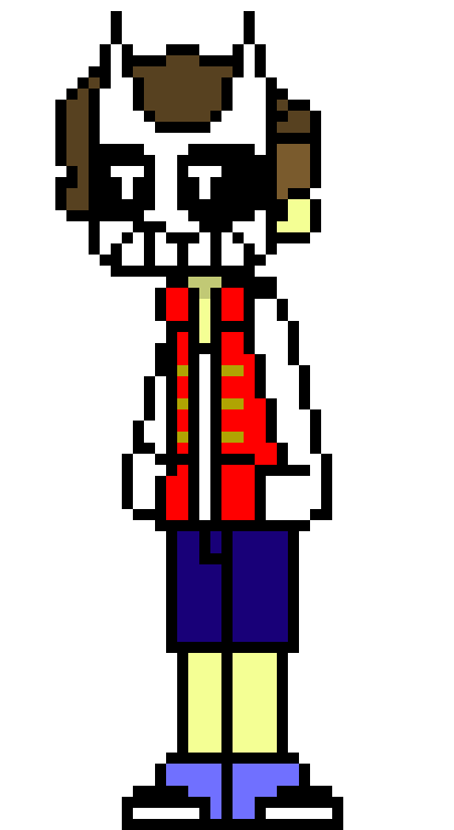 [a81234] no i said "ill enter in my original outfit- aka my mask and my vest...