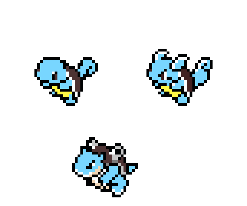 [9664c4] Squirtle's Evolution's 