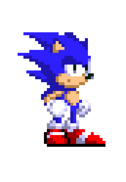 [da1a58] Toei Sonic Sprite Idle Animation