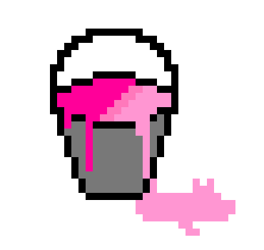 [775c54] Rainbow Paint Bucket