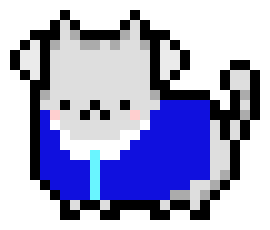 [9397ba] Pusheen Biden Cat