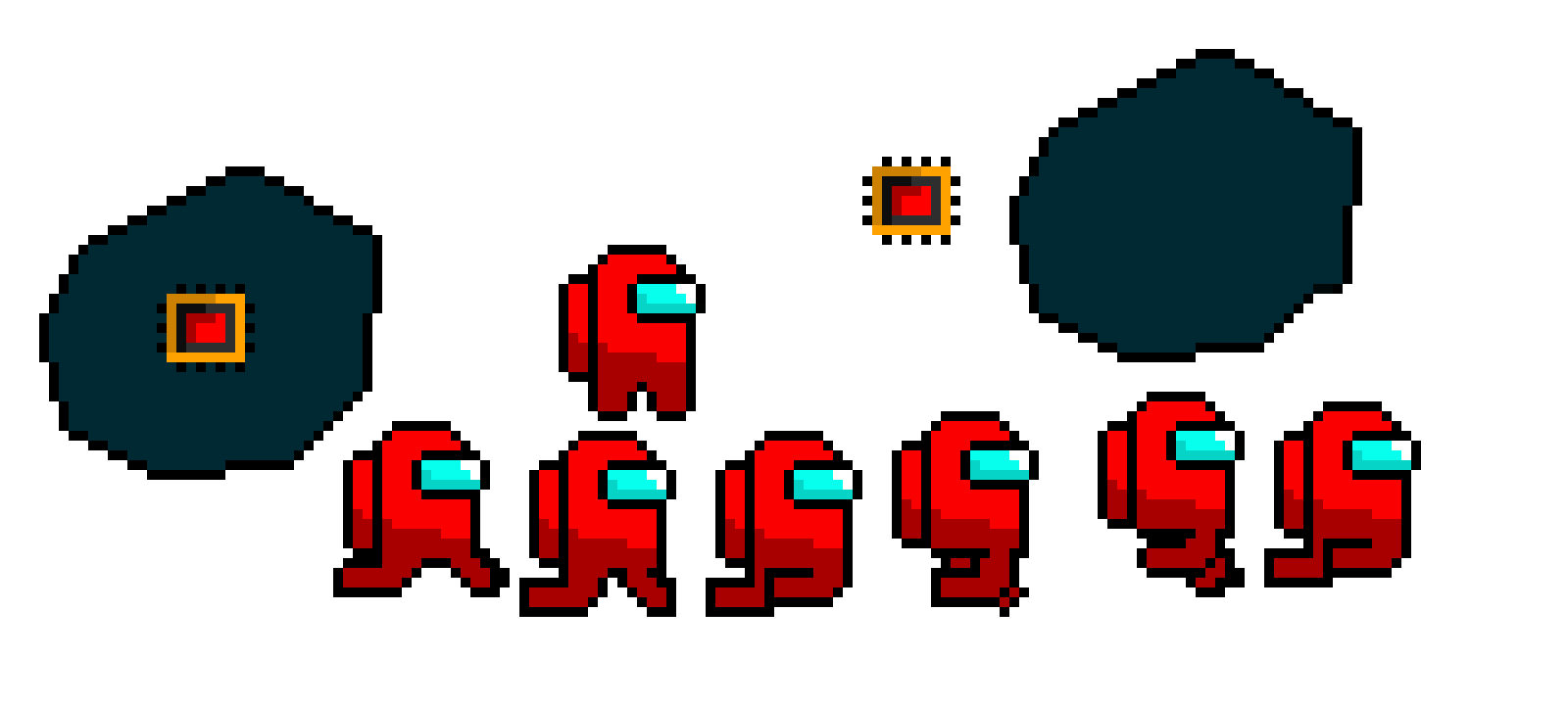 [6841e5] *Among Us Player sprite sheet