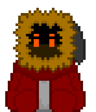 [5e7c80] Heh... Blood goes away... I DON'T DIE THAT QUICKLY... *Summons two flamer blasters*