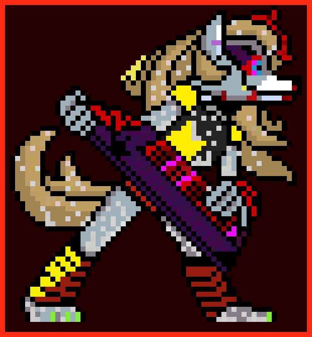 [7c02dc] Dust!Fell Roxanne Wolf (IN FIGHT BOX)