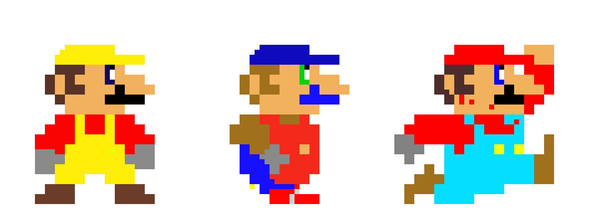 [7ad539] Super Mario Jumping 16 bit