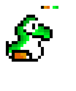[9fa88c] *Ben finds a baby yoshi in one of the room's and brings him with him* - Spectral