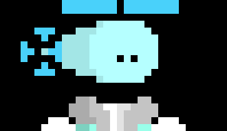 [18f49e] (nvm) (walks up to cyan) . . . 