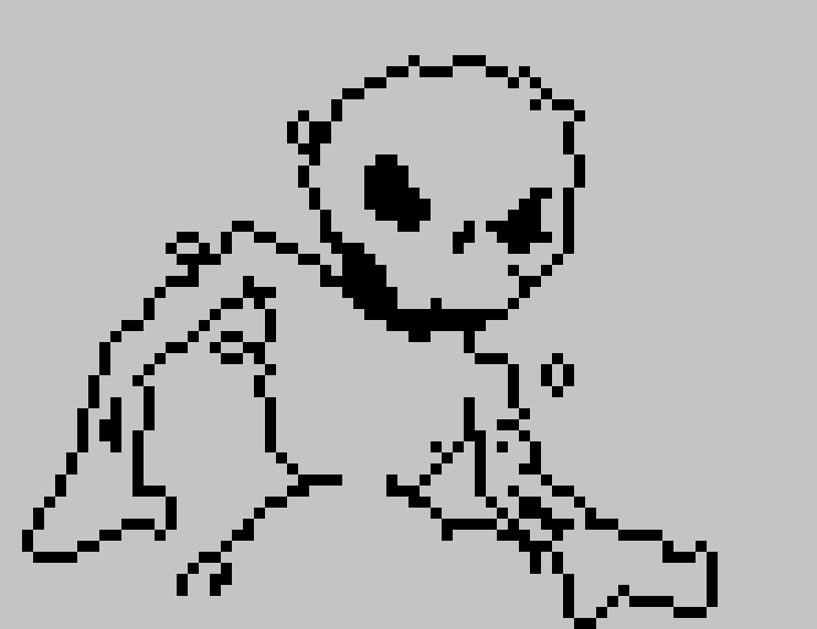 [990543] I am here to make the one kind of art I am good at, Connor. Leave alone.