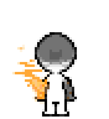 [f4bfbb] Nooby: what to name this man **SPOILER ALERT** (NO THIS IS NOT A MY HERO ACADEMIA REFRENCE, I MADE THE SPRITE WHILE I WASN'T EVEN THINKING ABOUT THE QUIRK "HALF HOT HALF COLD" OR THE ANIME ITSELF, UNTIL I NOTICED IT KINDA LOOKED LIKE IT.)