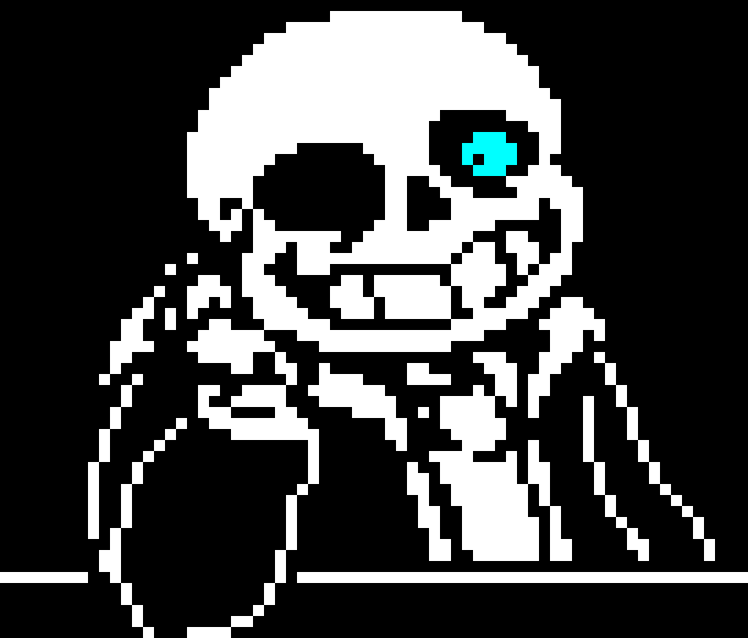 [11a9d7] -throws chara into a bonezone- -Shop Keeper Sans