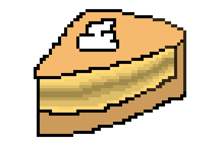 [2f5b3c] (B) Pie PixelArt