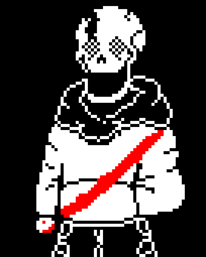 [b7302a]  UnderSwap: Last Justice Papyrus phase 3Sprite.