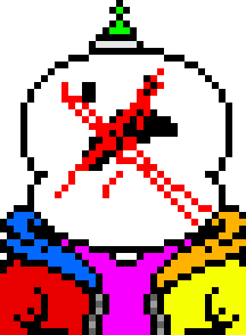 [5b2f3e] clowns suck - colorverse