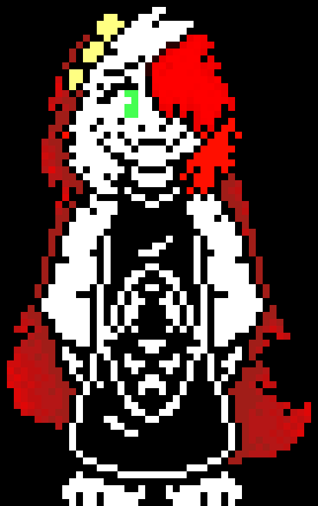 [583245] I'm missing the updated one with the flower in the hair but yeah- this already should show designs even when reverted back to the standard UT designs are far from standard...