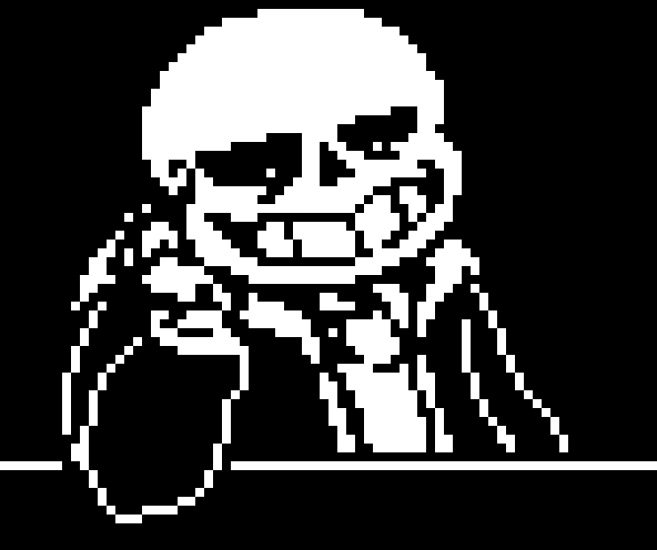 [55e4e5] -gets bored- -Shop Keeper Sans