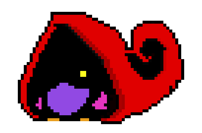 [9664c4] Red Unfinished((With shading)