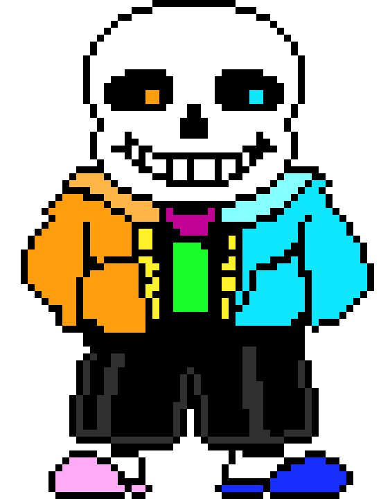 [269eaa] Sans Sprite colorr heh