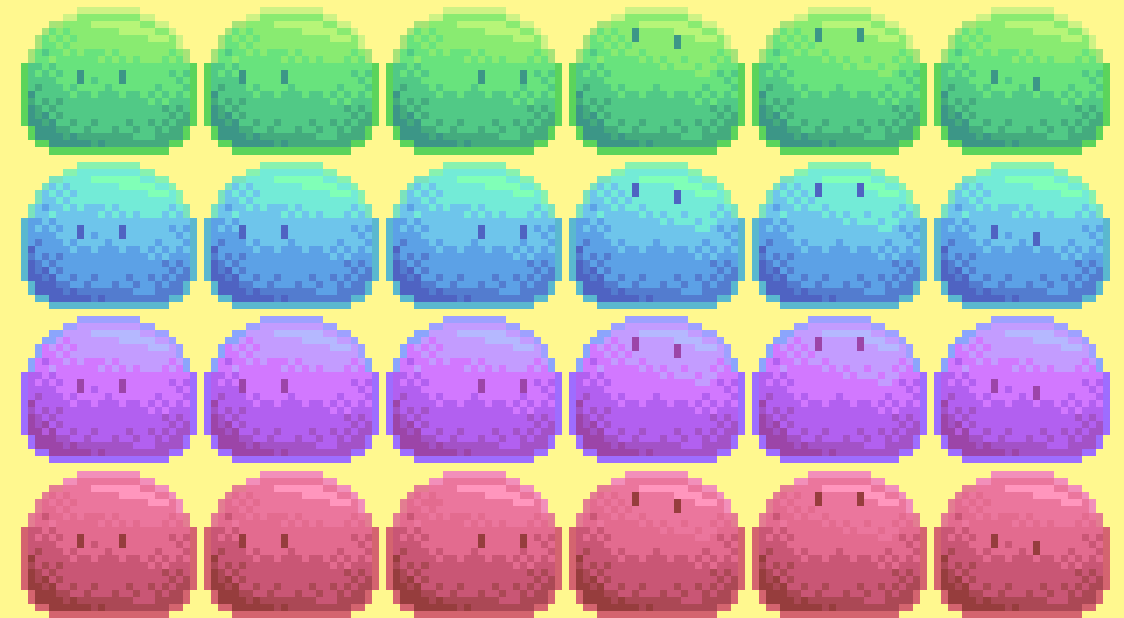 [8a598a] *splits into 24 slimes* No. We are Slome.
