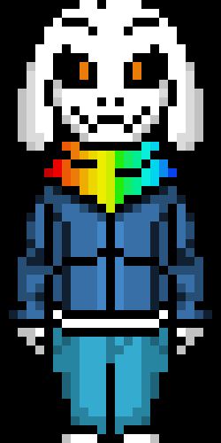 [2b9834] last breath Storyshift Asriel:(summons rainbow pillows