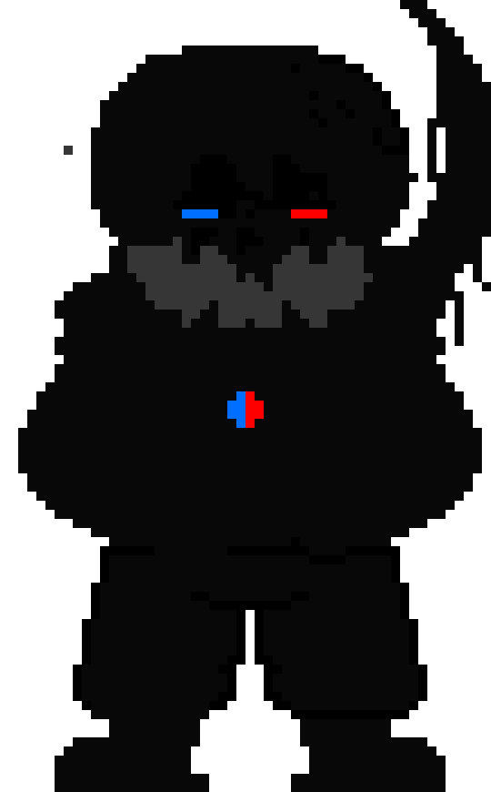 [c7b895] starts dusting due to him stabbing himself)