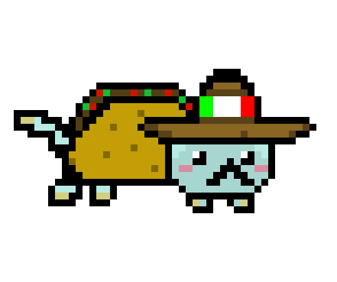 [13f948] taco nyan cat :3