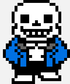 [fbce37] UnderTale - Sanswalkfront2