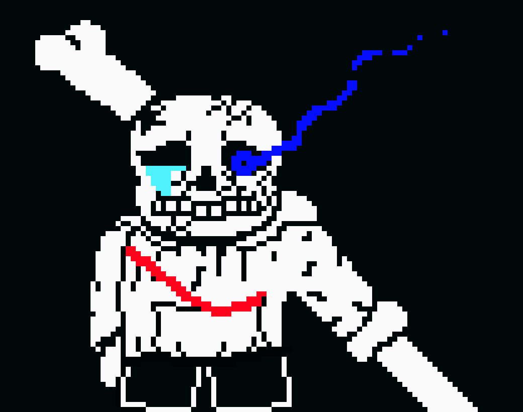 [a53442] *you hit Blue and his skull starts to crack*