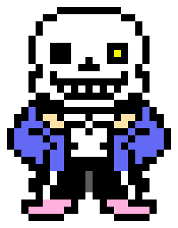 [9664c4] Sans Undertale Justice Sprite