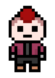 [e8131a] danganronpa pixel sprite base (Lil Ultimate)