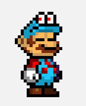 [fc6325] smario falls asleep but cappy is still awake)