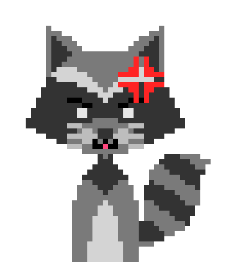 [715129] Raccoonexplosion whiskers closed