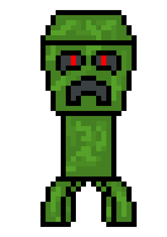 [a53442] *a Creeper the size of a skyscraper appears*