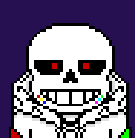 [c9a54b] fine. i tried to be nice to everyone, but i guess kindness doesn't work for you *copies King multiverse sans abilities and summons his blasters, firing at Terror