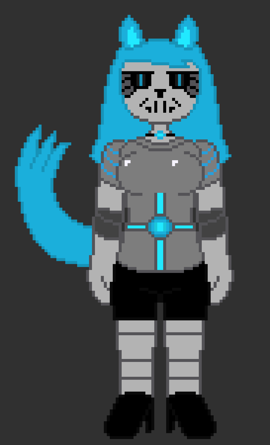 [64612f] I don't know... Here's some shine on the chest part...? -Luna